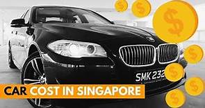 How much a car in Singapore costs you (with hidden costs)