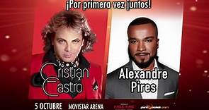 Cristian Castro Junto a Alexandre Pires