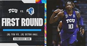 Seton Hall vs. TCU - First Round NCAA tournament extended highlights