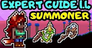 TERRARIA SUMMONER PROGRESSION GUIDE SERIES! Terraria 1.4 Expert Mode Summoner and Whips guide!