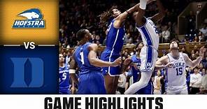 Hofstra vs. Duke Game Highlights | 2023-24 ACC Men’s Basketball