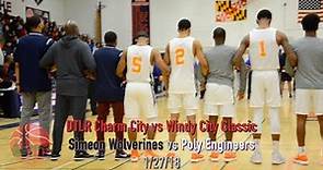 Simeon Career Academy of Chicago defeats Baltimore Poly in Charm City vs Windy City Classic 1/27/18