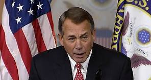 House Speaker John Boehner's most exasperated moments