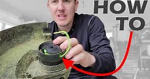 How to Change the Line | Weed Eater String | Replace Weed Wacker [2021]