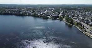 Fly by Drone : Rouyn-Noranda, Lac Dufault 14 sept 2023