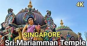 Singapore Sri Mariamman Temple Tour | The Famous Hindu Temple in Singapore | Mariamman Temple