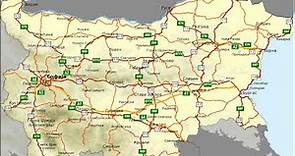 карта на българия [ map of Bulgaria ]