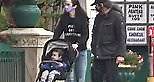 Krysten Ritter spotted enjoying a walk with her family in Studio City