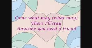 Anytime You Need A Friend - The Beu Sisters (with Lyrics)