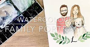 A Simple Way To Draw People And Create Your Own Cute Family Portrait!