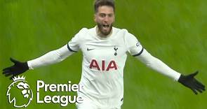 Rodrigo Bentancur equalizes for Tottenham against Manchester United | Premier League | NBC Sports
