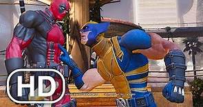 Deadpool Fights Wolverine Almost Scene 4K ULTRA HD