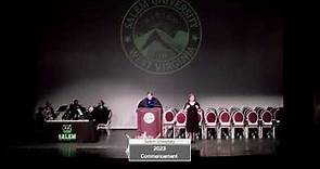Salem University 2023 Commencement