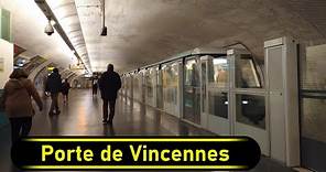Metro Station Porte de Vincennes - Paris 🇫🇷 - Walkthrough 🚶