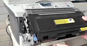 Brother MFC-7420 Toner + Drum installation