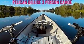 Pelican Deluxe 3 Person Fishing Canoe Introduction