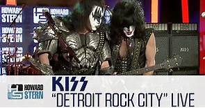 KISS “Detroit Rock City” Live on the Stern Show