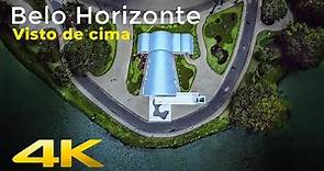 Belo Horizonte visto de cima - 4k e HD drone -