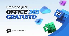 Microsoft Office 365 - Licença Gratuita e original - Tutorial