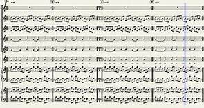 Philip Glass - Part III (Music in Twelve Parts) (full ensemble)