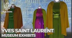 Paris museums exhibit fashion of designer Yves Saint Laurent
