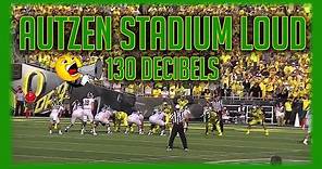 Autzen stadium getting loud Vs. Michigan State