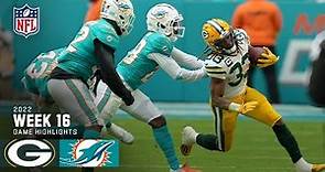 Green Bay Packers vs. Miami Dolphins | 2022 Week 16 Game Highlights