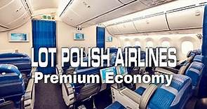 [4K] 🇵🇱 LOT Polish Airlines Premium Economy Flight