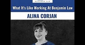 What It's Like To Work At Benjamin Law Alina Corjan
