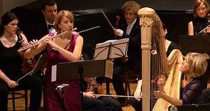 Mozart Concerto for Flute Harp and Orchestra in C major, K 299 - complete - LIVE