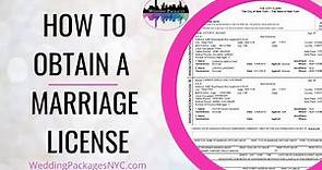 How to get married in New York City? Are marriages legal everywhere else? What do I need?
