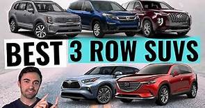 BEST 3-ROW SUVs To Buy In 2021 For Reliability and Value