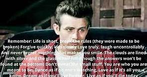 The Famous Quotes From James Dean
