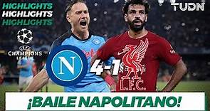 Highlights | Napoli 4-1 Liverpool | UEFA Champions League 22/23-J1 | TUDN
