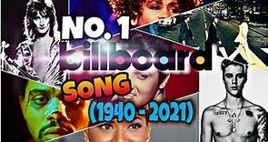 TOP SONG from every year since 1940- 2021 | BILLBOARD MUSIC