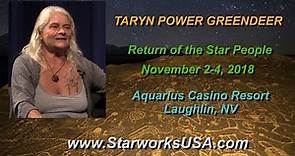 Taryn Power Greendeer TRAILER - Starworks USA Conference, November 2-4, 2018, Laughlin, NV.