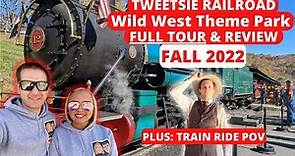 Tweetsie Railroad Wild West Theme Park: FULL Tour & Review Including the Train Ride POV | 2022 | NC