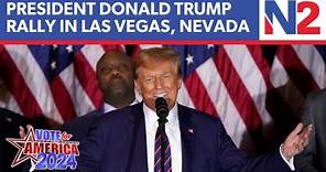 LIVE: President Donald Trump Commit to Caucus Rally in Las Vegas | NEWSMAX2
