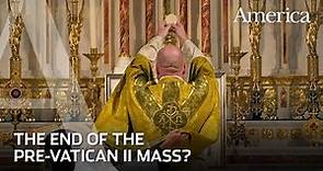 Is this the end of the traditional Latin Mass?