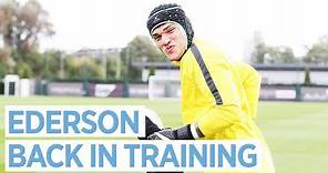 EDERSON IS BACK! 💪🏻 | Man City Training