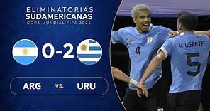 ARGENTINA vs. URUGUAY [0-2] | RESUMEN | ELIMINATORIAS SUDAMERICANAS | FECHA 5