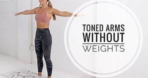 No Equipment ARMS Workout // TONE + DEFINITION