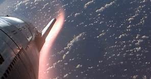 Wow! Watch SpaceX Starship re-enter Earth's atmosphere in these incredible views