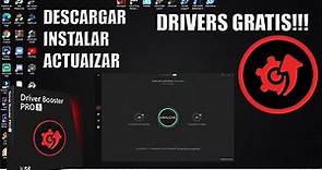 COMO DESCARGAR INSTALAR Y ACTUALIZAR LOS DRIVERS PARA MI PC GRTATIS || DRIVER BOOSTER 8