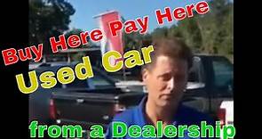 How to Buy from buy here pay here car lots near me