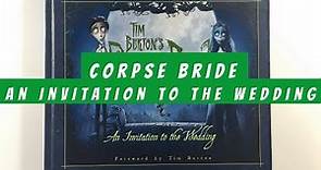 Tim Burton's Corpse Bride An Invitation to the Wedding (flip through) Artbook