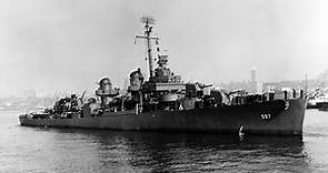 Navy destroyer USS Johnston, sunk during World War II in 1944, found after 'deepest wreck dive in history'