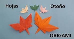 👉Cómo hacer una 🍁 HOJA de ÁRBOL 🍁 | Origami FÁCIL✅