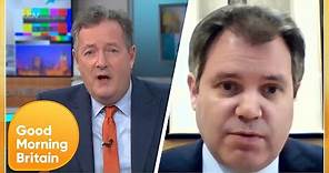 Piers Challenges Minister on Why He Doesn't Know How Many People Are Self-Isolating | GMB