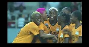 Highlights of Zambia vs Angola Women's football..